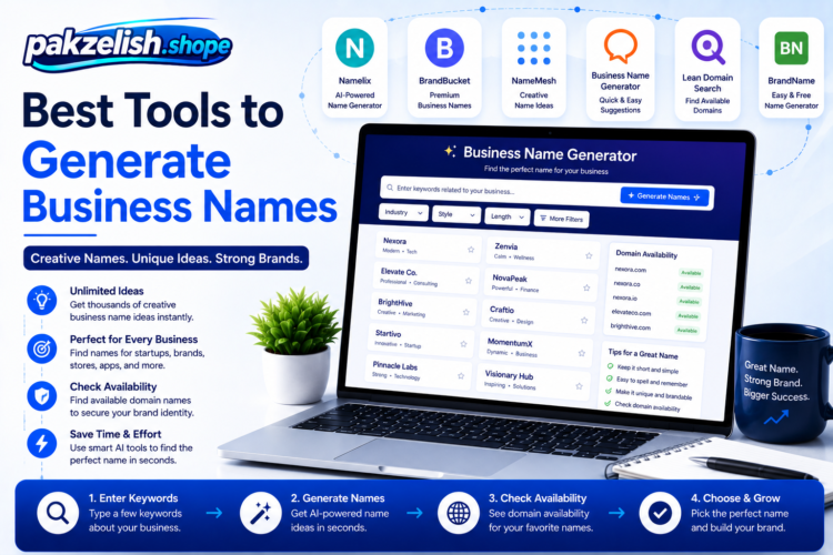 Best Tools to Generate Business Names 